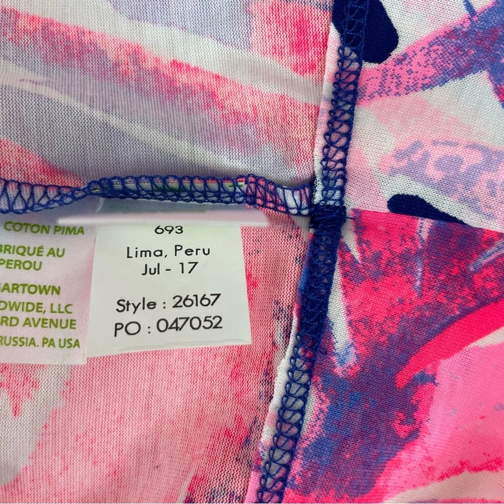 Lilly Pulitzer NWT Merrit Dress True Blue Paradise Point Size XS - Picture 10 of 13